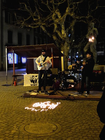 Earth Hour 2018 in Aarau