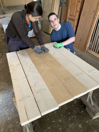 Esther, eine neue Einsatzleiterin