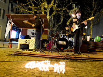 Earth Hour 2018 in Aarau
