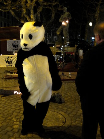 Earth Hour 2018 in Aarau
