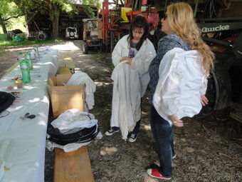 Die Arbeit des Imkers – Welt der Bienen