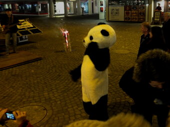 Earth Hour 2018 in Aarau